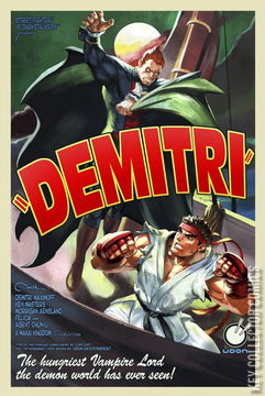 Variant Cover for Street Fighter vs. Darkstalkers #1