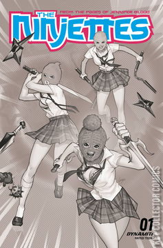 Variant Cover for Ninjettes #1