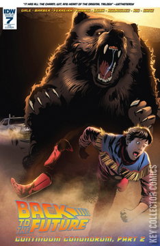Variant Cover for Back to the Future #7