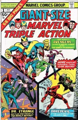 Giant Size Marvel Triple Action