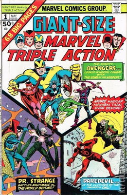 Giant Size Marvel Triple Action