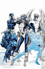 Variant Cover for X-Men: Blue #1