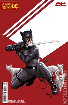 Variant Cover for Catwoman #55