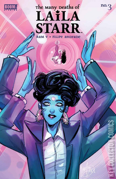 Variant Cover for Many Deaths of Laila Starr #3