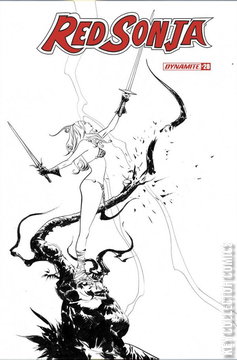 Variant Cover for Red Sonja #28