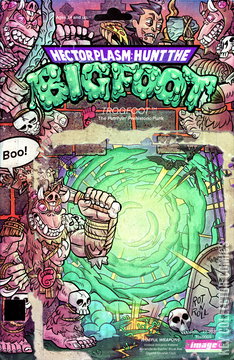 Variant Cover for Hector Plasm: Hunt the Bigfoot #3