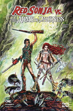 Variant Cover for Red Sonja vs. The Army of Darkness #1