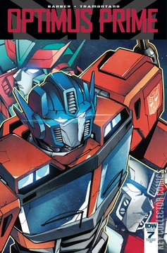 Variant Cover for Optimus Prime #7