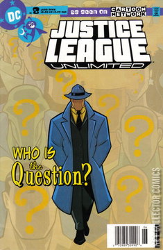 Variant Cover for Justice League Unlimited #8