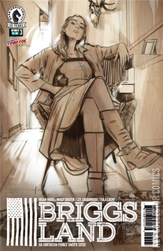 Variant Cover for Brigg's Land #3