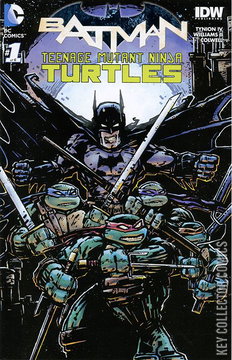 Variant Cover for Batman / Teenage Mutant Ninja Turtles #1
