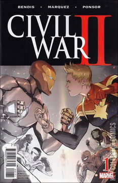 Variant Cover for Civil War II #1