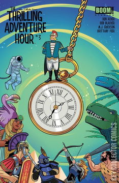 Variant Cover for Thrilling Adventure Hour #3