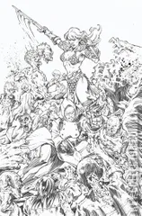 Variant Cover for Die!namite: Blood Red #4