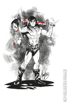 Variant Cover for Cimmerian People of the Black Circle, The #1