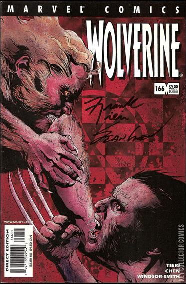 Variant Cover for Wolverine #166