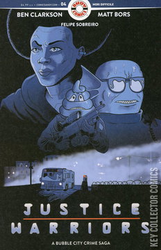 Variant Cover for Justice Warriors #4