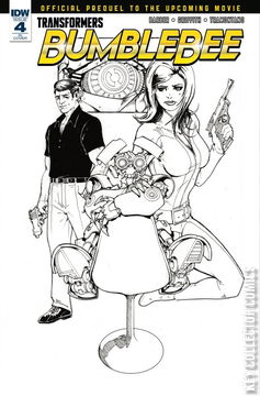 Variant Cover for Transformers: Bumblebee Movie Prequel #4