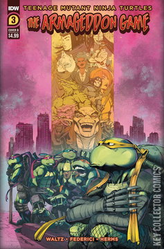 Variant Cover for Teenage Mutant Ninja Turtles: The Armageddon Game #3
