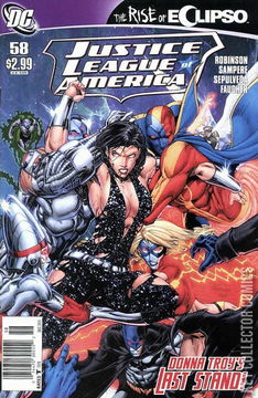 Variant Cover for Justice League of America #58