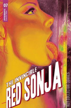 Variant Cover for Invincible Red Sonja #7