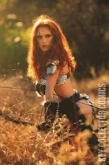 Variant Cover for Red Sonja: Black, White, Red #8