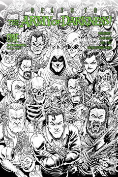 Variant Cover for Death to Army of Darkness #1