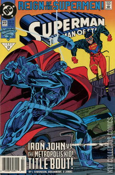 Variant Cover for Superman: The Man of Steel #23