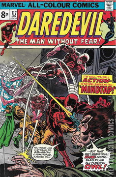 Variant Cover for Daredevil #117