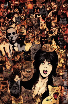 Variant Cover for Elvira Meets H.P. Lovecraft #4