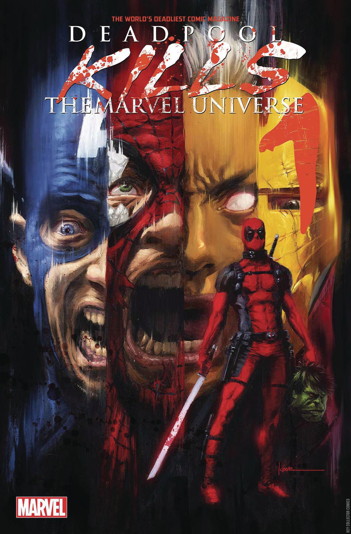Variant Cover for Deadpool Kills the Marvel Universe #1