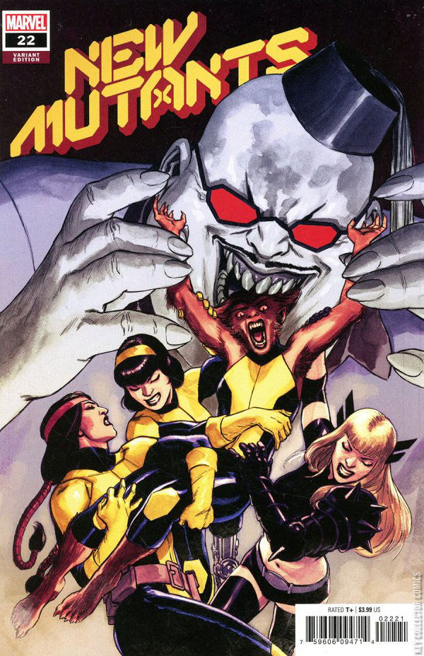Variant Cover for New Mutants #22