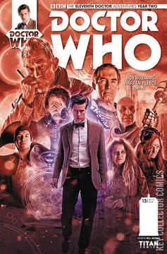 Variant Cover for Doctor Who: The Eleventh Doctor - Year Two #13