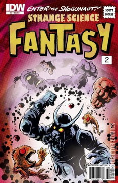 Variant Cover for Strange Science Fantasy #2