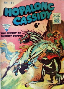 Hopalong Cassidy Comic #151 
