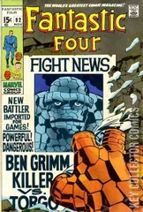 Cover for Fantastic Four #92