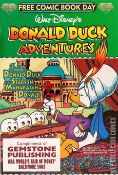 Variant Cover for Free Comic Book Day 2003: Walt Disney's Donald Duck Adventures #1