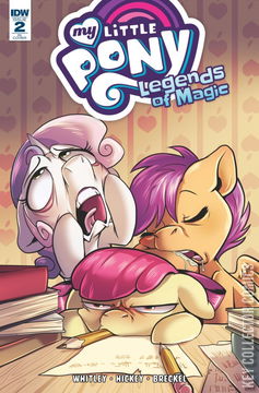Variant Cover for My Little Pony: Legends of Magic #2