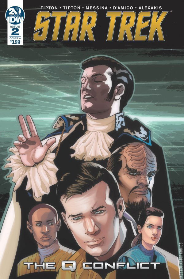 Cover art for Star Trek: The Q Conflict #2