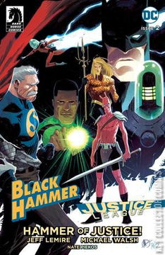 Variant Cover for Black Hammer / Justice League #2