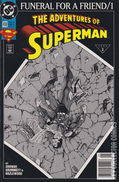 Variant Cover for Adventures of Superman #498