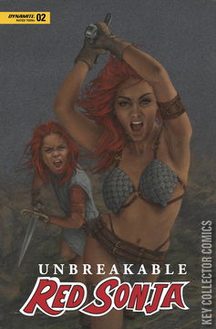Variant Cover for Unbreakable Red Sonja #2