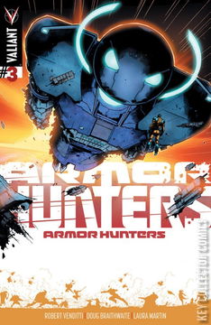 Variant Cover for Armor Hunters #3