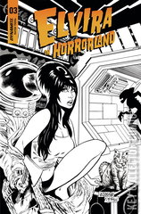 Variant Cover for Elvira In Horrorland #3