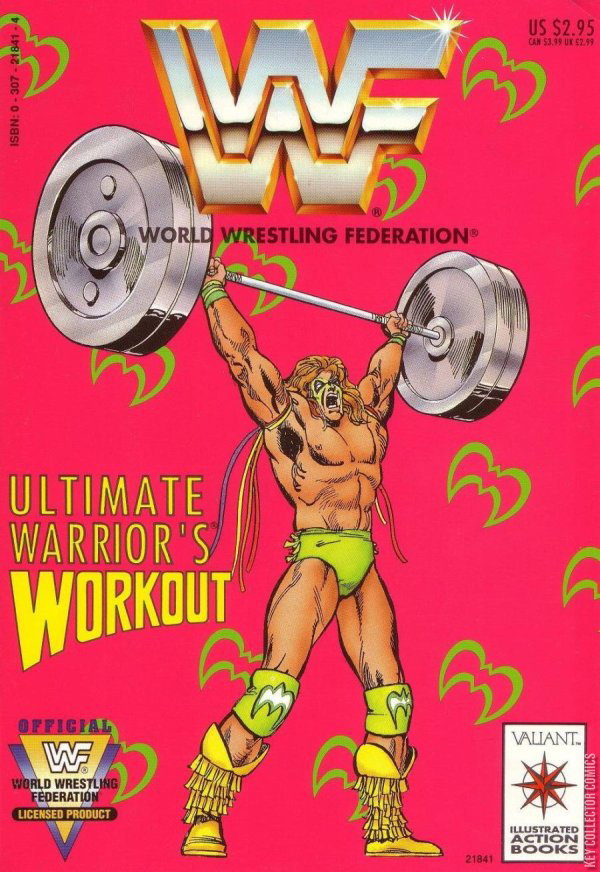 Rouges Workout Comic WWF Ultimate Warrior's Workout by Valiant | Key Collector Comics