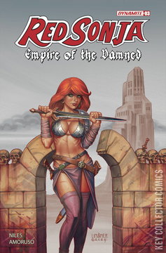 Variant Cover for Red Sonja: Empire of the Damned #3