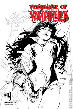 Variant Cover for Vengeance of Vampirella #4