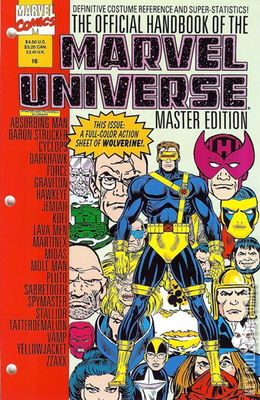The Official Handbook of the Marvel Universe - Master Edition