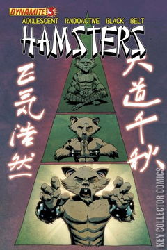 Variant Cover for Adolescent Radioactive Black Belt Hamsters #3