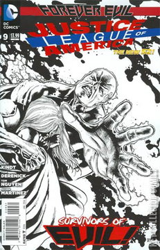 Variant Cover for Justice League of America #9